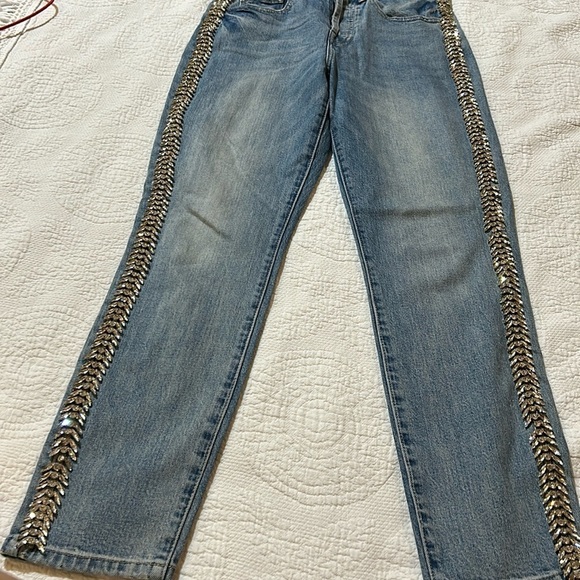 Pistola Denim RARE Rhinestones. Size 27 - Picture 6 of 15